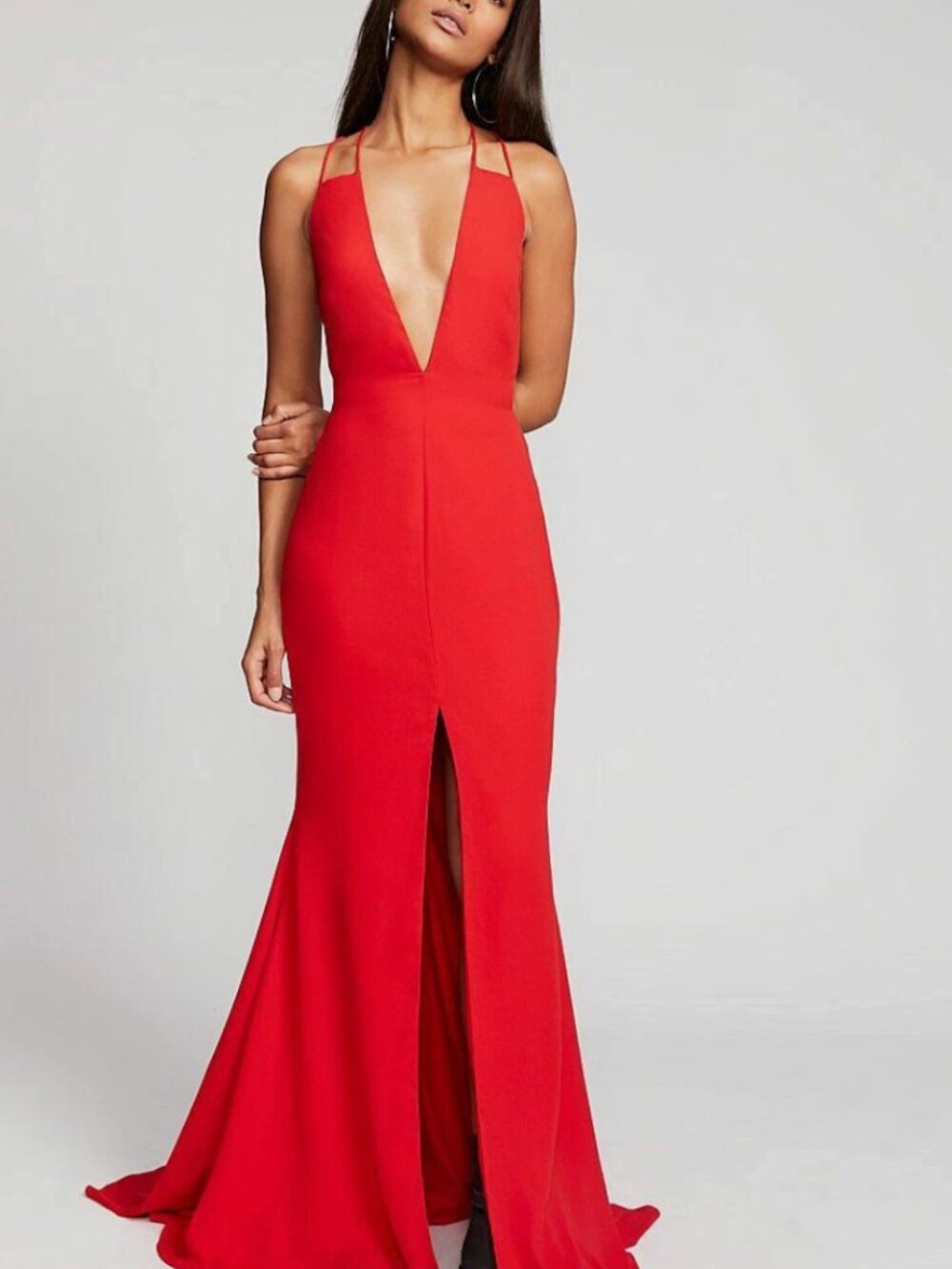 Free People Fame and Partner Red Dress